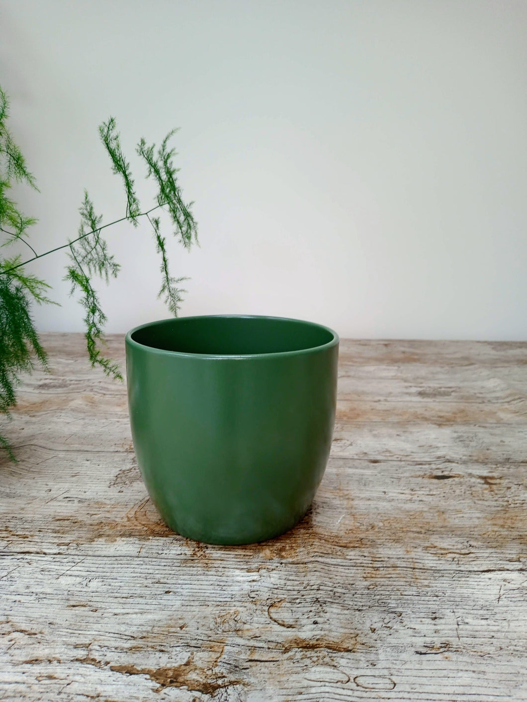 Basel pot - Moss green