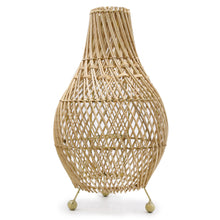 Load image into Gallery viewer, Rattan table lamp - Natural
