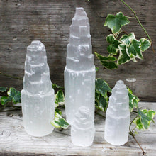 Load image into Gallery viewer, Natural Selenite Tower
