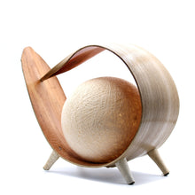 Load image into Gallery viewer, Natural Coconut Lamp - Natural Loop
