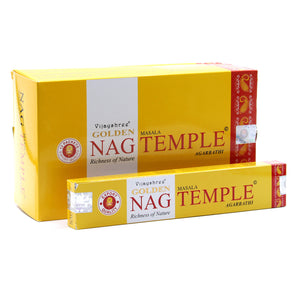 Golden Nag -  Temple Incense Sticks