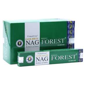 Golden Nag - Forest Incense Sticks