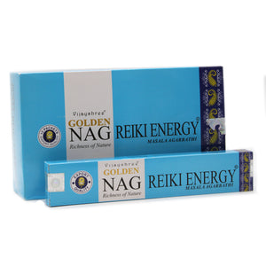 Golden Nag - Reiki Energy Incense Sticks