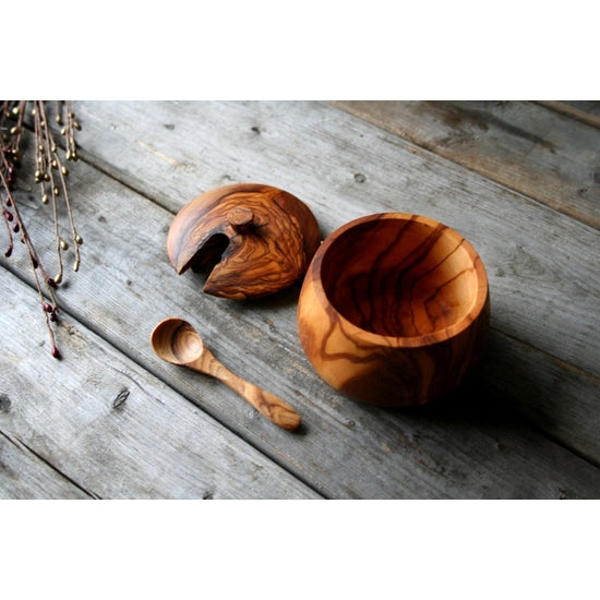 Olive Wood Spice Jar