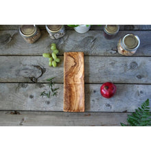 Load image into Gallery viewer, Olive Wood Rectangular Plate
