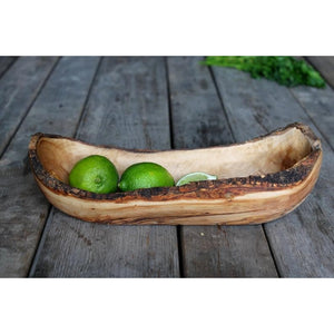Olive Wood Fruit Basket