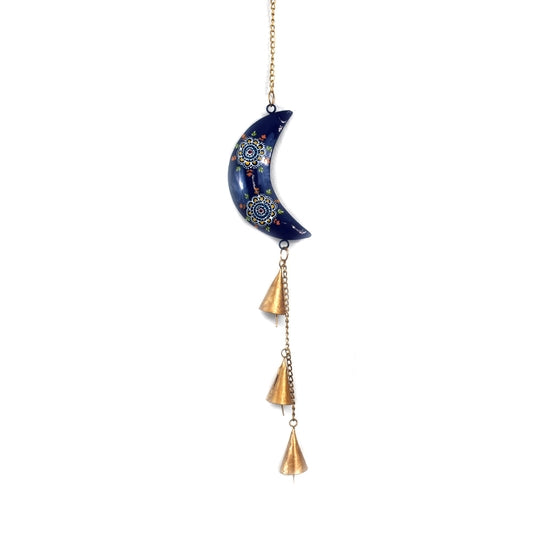 Cosmic Blue Moon Bell Chime