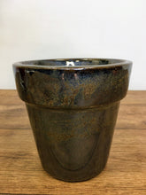 Load image into Gallery viewer, Glazed Earthenware Pot - Bronze
