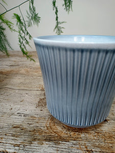 Delphi Plant Pot - blue