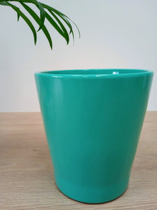 Pastel Round Pot - Turquoise green