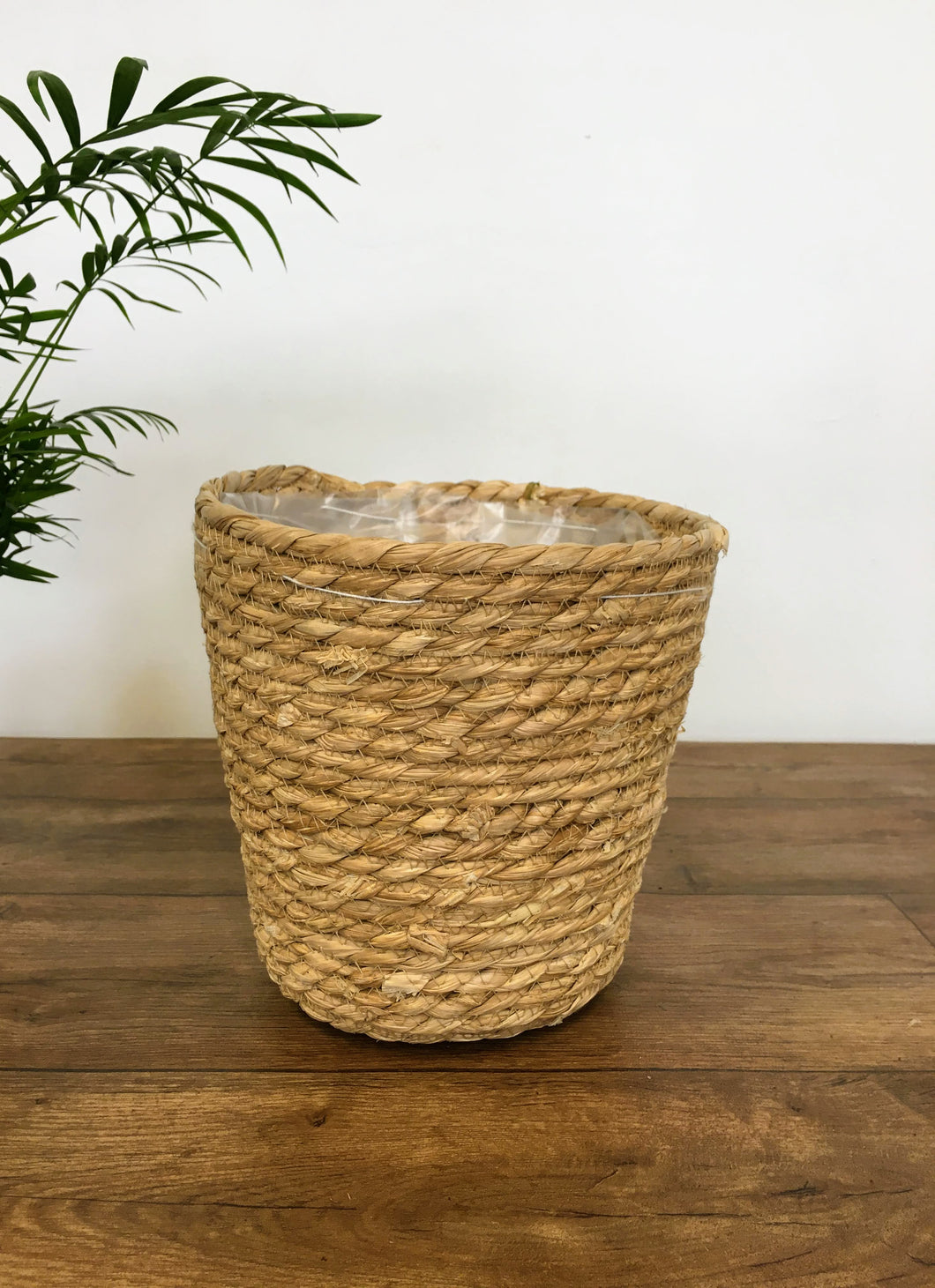 Natural seagrass basket