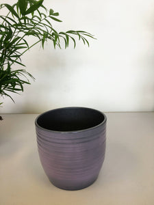 Ribbed Plant Pot - Lilac