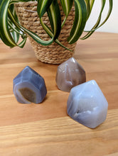 Load image into Gallery viewer, Natural Druzy Agate Obelisk Tower
